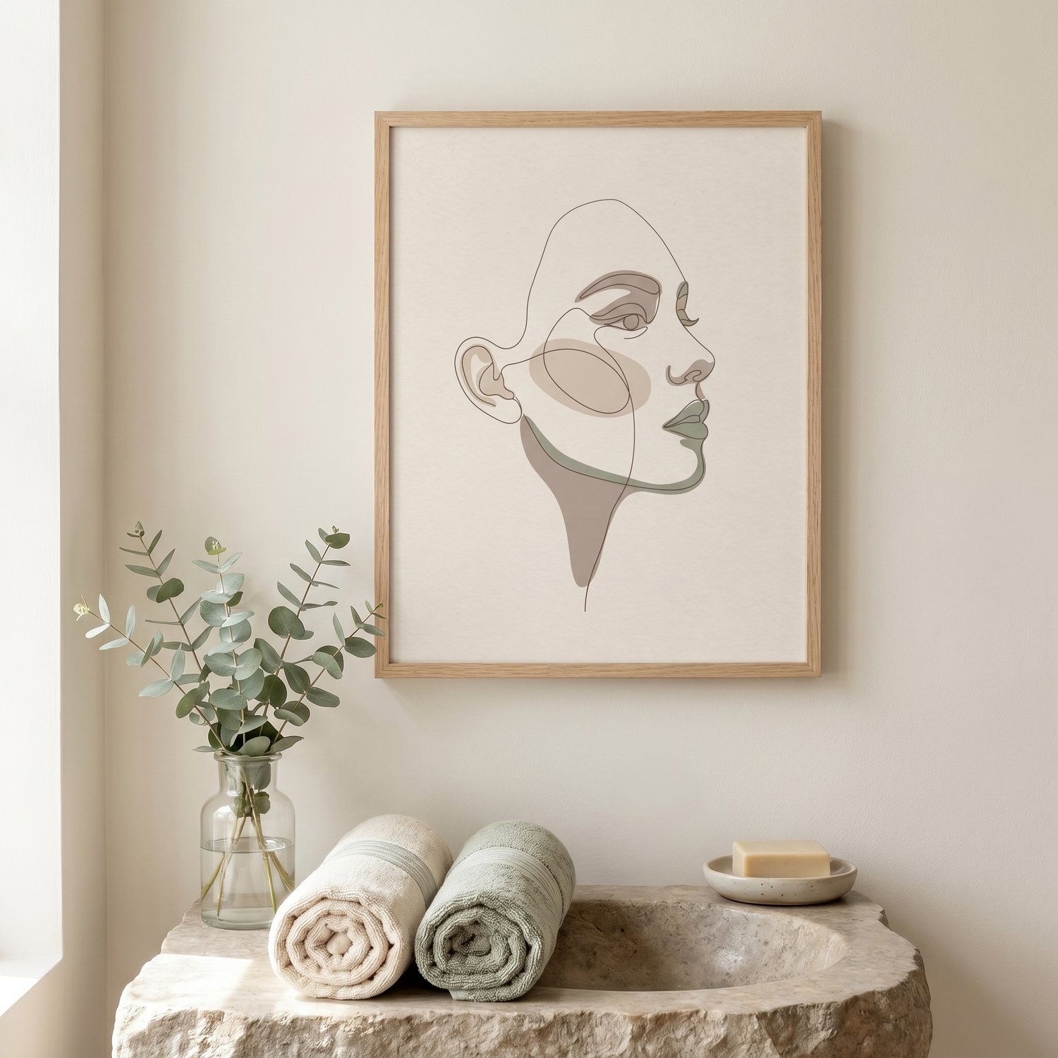 Face Line Art